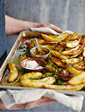 A LARGE roasting tray